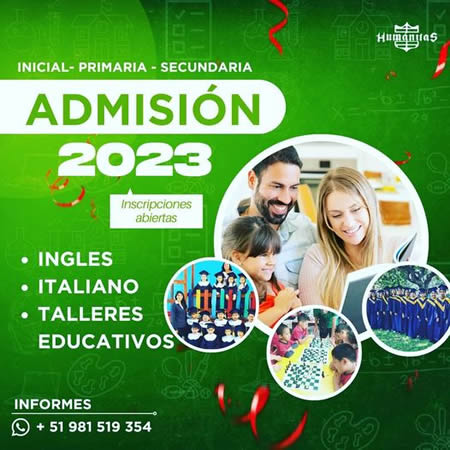 Admisi&oacute;n 2023