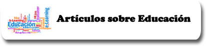 Art&iacute;culos sobre educaci&oacute;n